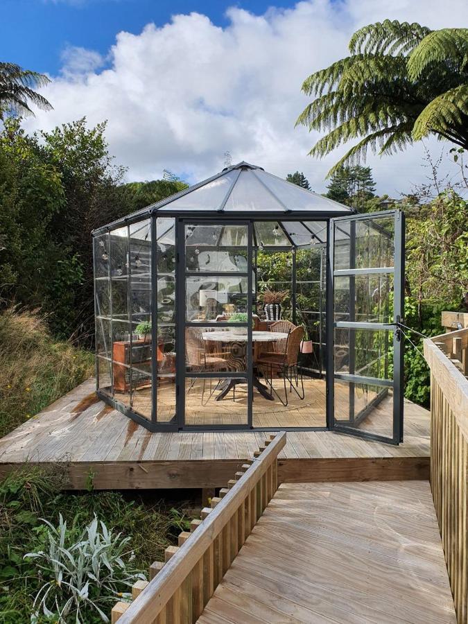 Tiny House With Greenhouse Dining โลเวอร์ฮัท ภายนอก รูปภาพ