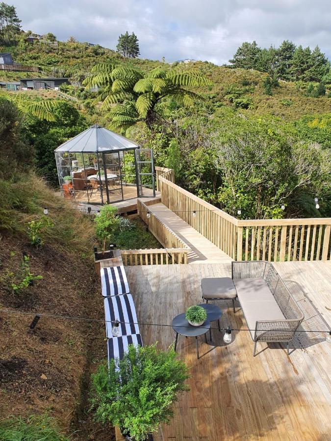 Tiny House With Greenhouse Dining โลเวอร์ฮัท ภายนอก รูปภาพ