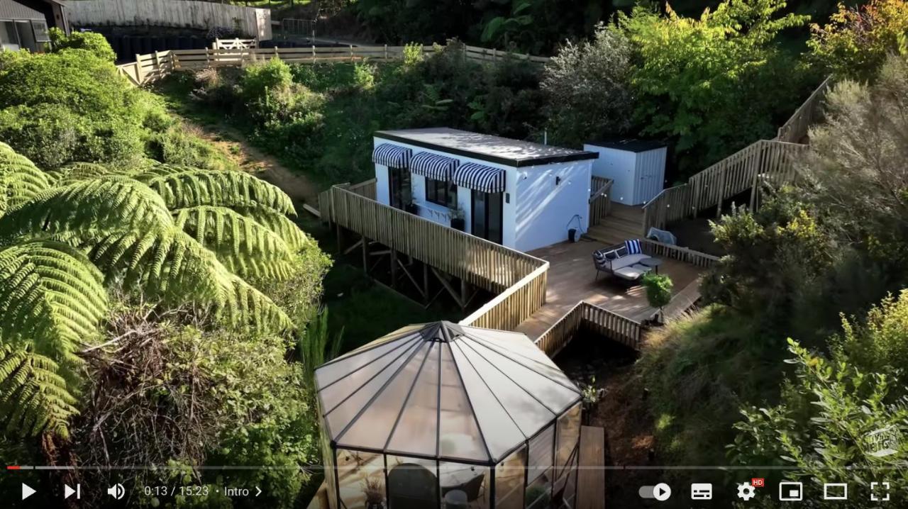 Tiny House With Greenhouse Dining โลเวอร์ฮัท ภายนอก รูปภาพ