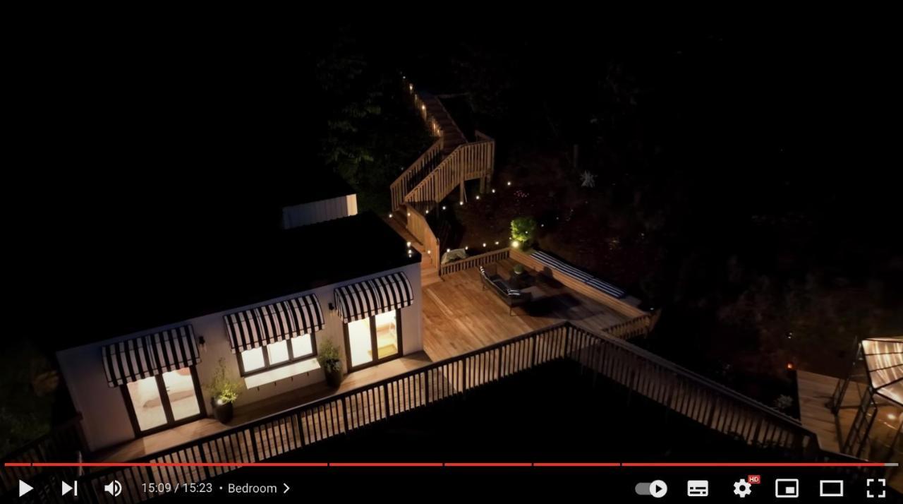 Tiny House With Greenhouse Dining โลเวอร์ฮัท ภายนอก รูปภาพ